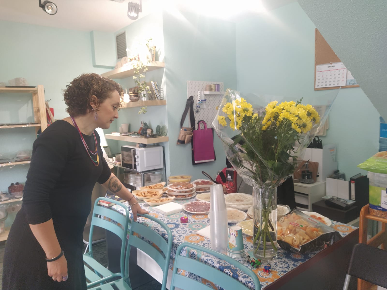 Inauguración del taller AIRA Cerámica